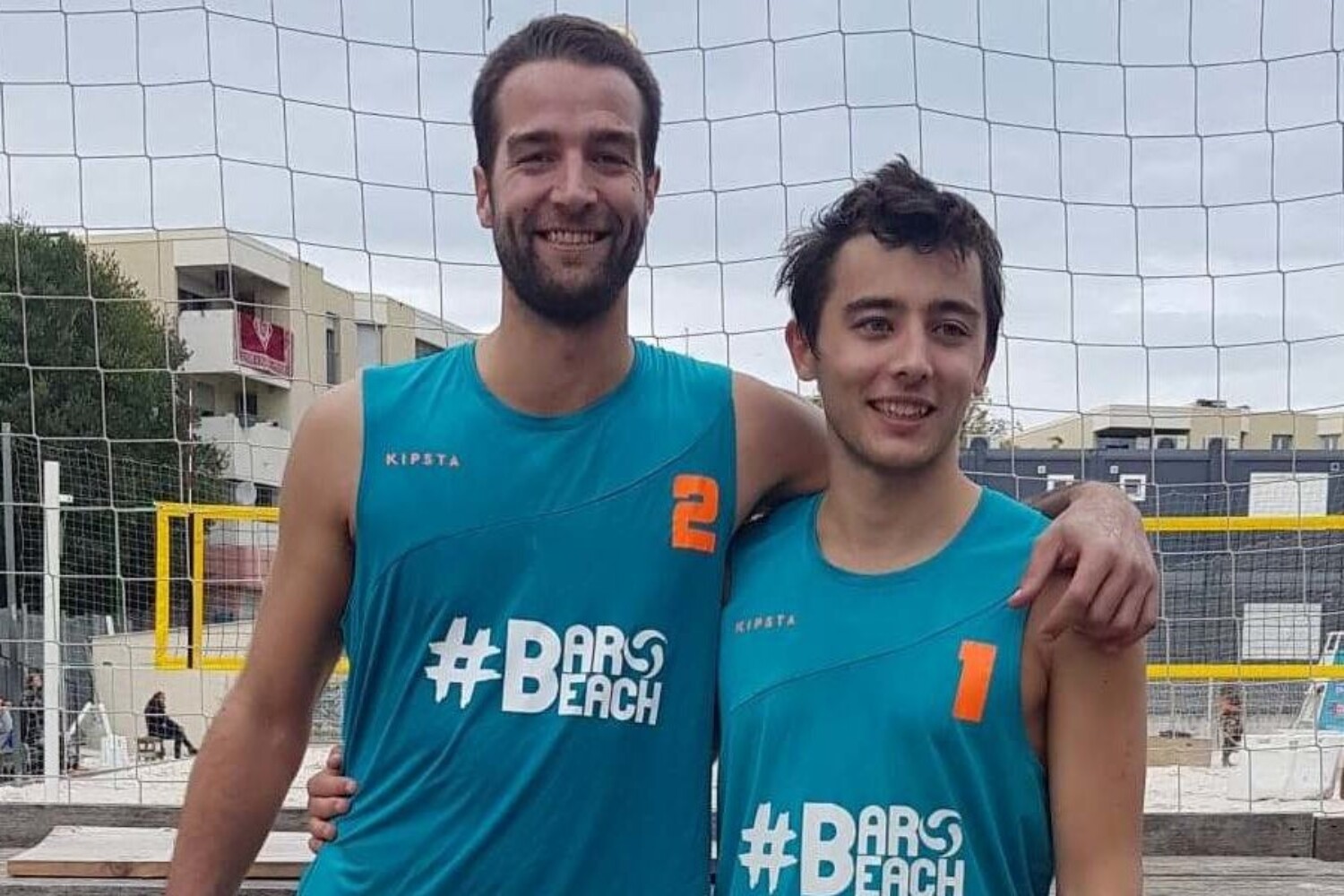 Hugo et Hadrien durant le série 2 de Montpelier en 2018