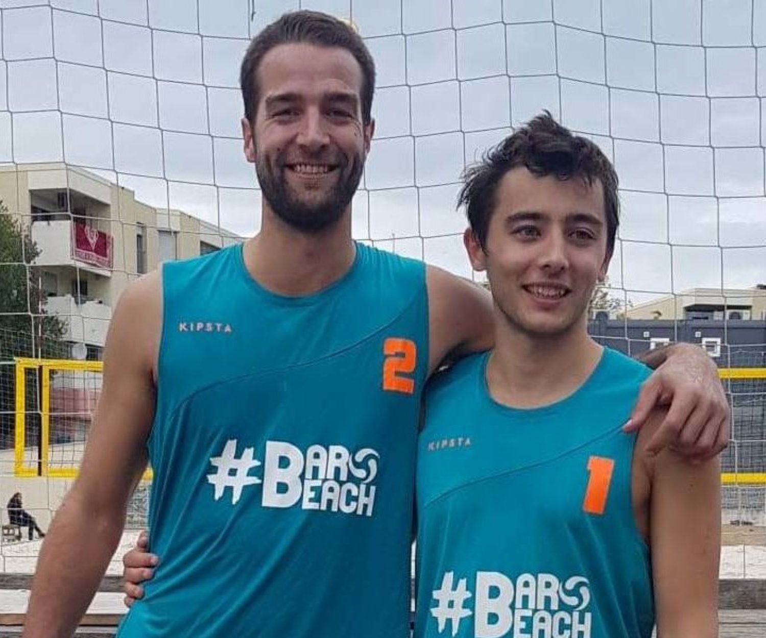 Hugo et Hadrien durant le série 2 de Montpelier en 2018