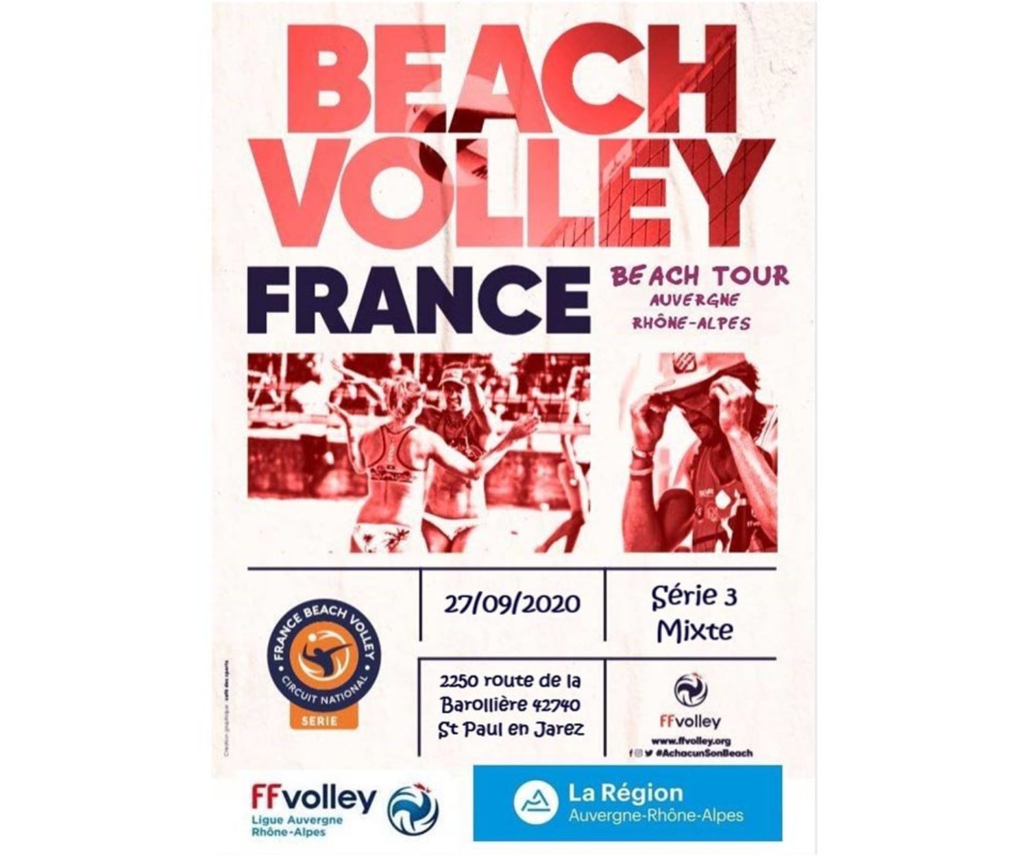 Affiche Série 3 Mixte Only Beach Roots Tour